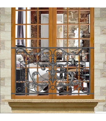 Garde-corps AMBOISE en fonte longueur 1140mm hauteur 710mm