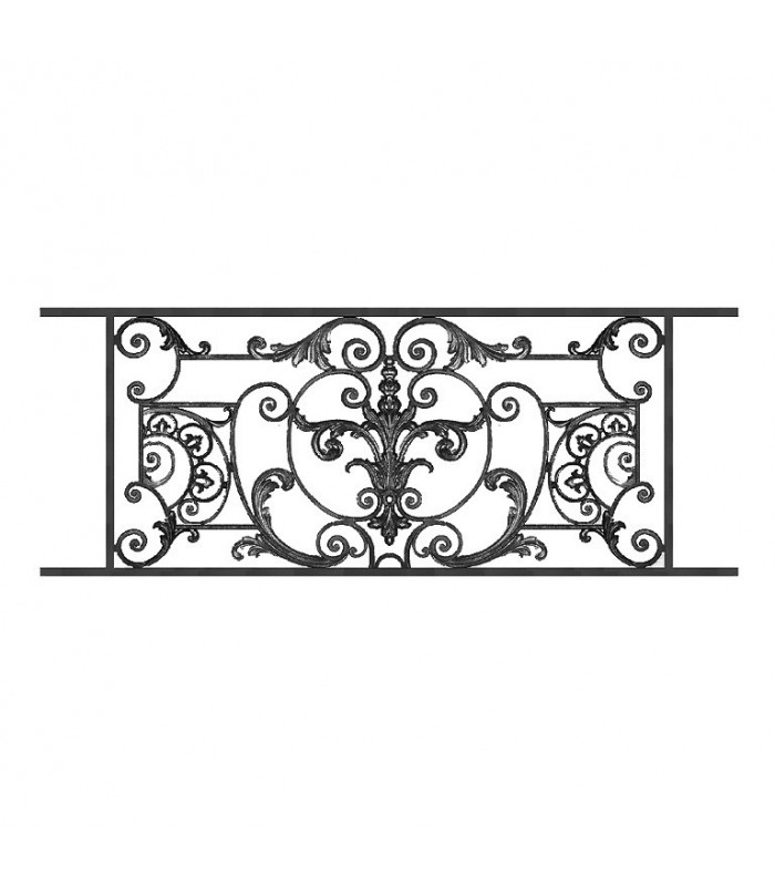 Appui de fenêtre AMBOISE 1350x1500x610mm fonte prêts à poser