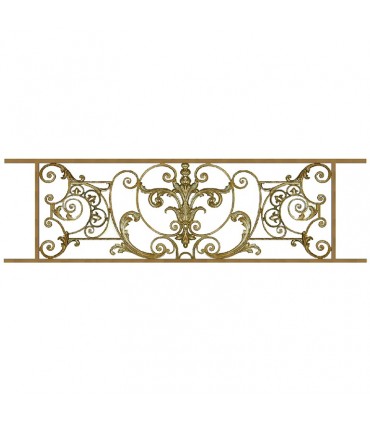 Appui de fenêtre fonte modèle AMBOISE longueur utile 1450 à 1650mm hauteur 500mm