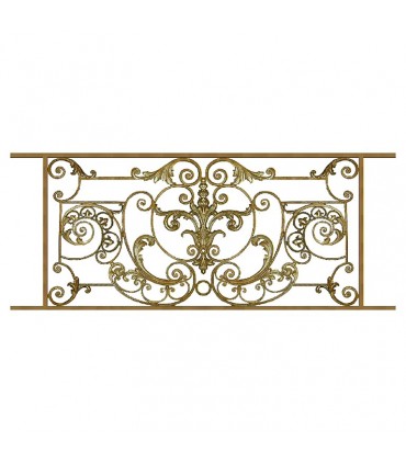 Appui de fenêtre fonte modèle AMBOISE longueur utile 1450 à 1650mm hauteur 710mm