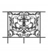 Balustrade en fonte modèle AMBOISE longueur utile 1200 à 1350mm hauteur du motif 910mm