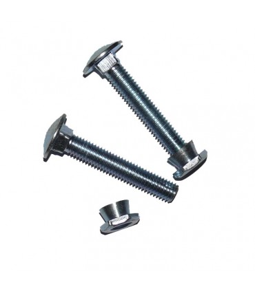 Kit 2 boulons écrou auto-cassant