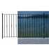 Grille de cloture MARINA 10 prête à poser