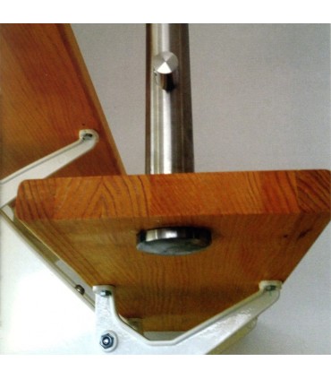 Poteau assemblé INOX304 pour marches