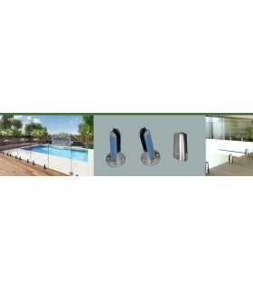 Lot de 10 Pinces en Métal pour Piscines Hors-Sol - Forte Force de Serrage, Film de Protection pour Collage, Photographie (Double Clip Buccal Lot de 10 Pinces en Métal pour Piscines Hors-Sol - Forte Force de Serrage, Film de Protection pour Collage, Photographie (Double Clip Buccal