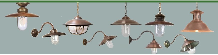 Luminaires en bronze ou cuivre